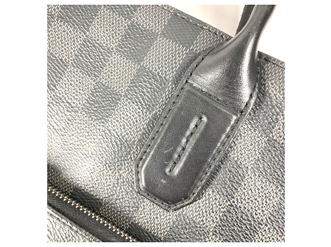 Brevettato Louis Vuitton Damier Graphite Nero - vista 16