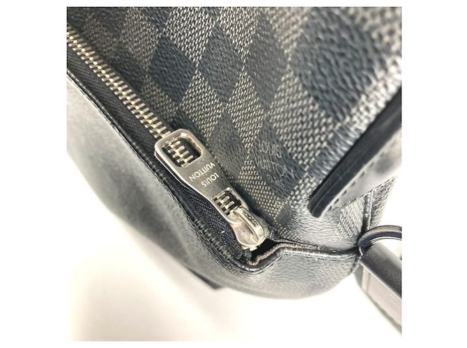 Brevettato Louis Vuitton Damier Graphite Nero - vista 18