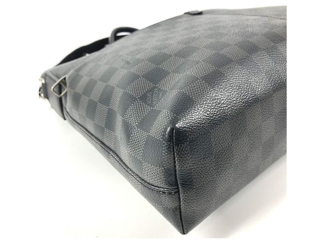 Brevettato Louis Vuitton Damier Graphite Nero - vista 7