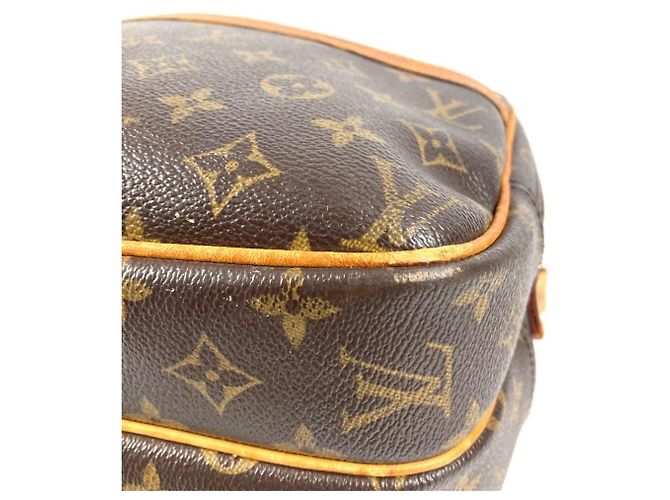 Borsa a tracolla Reporter PM Monogram Louis Vuitton Marrone - vista 6