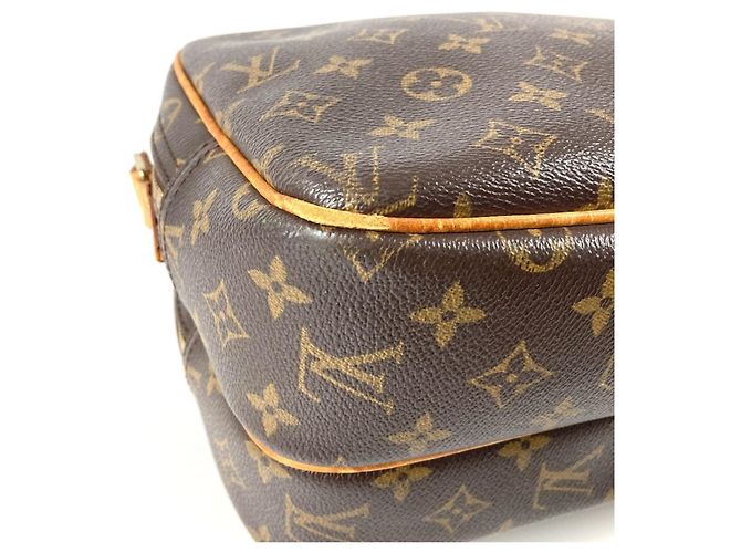 Borsa a tracolla Reporter PM Monogram Louis Vuitton Marrone - vista 9