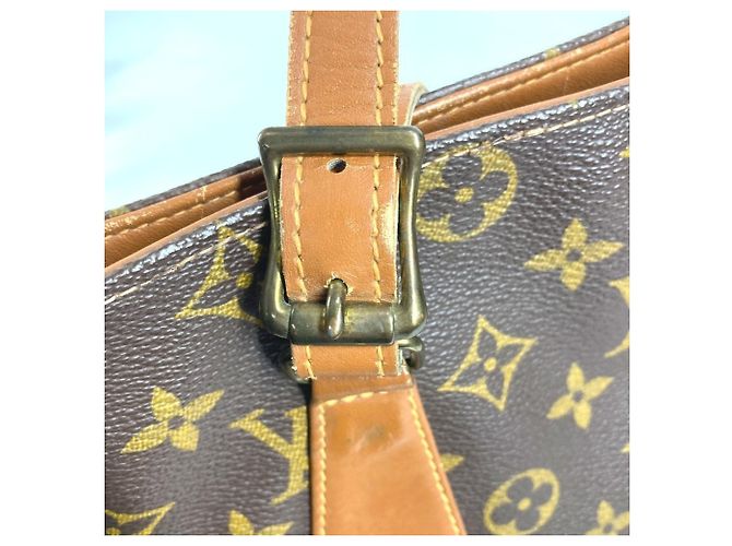 Borsa Tote Bucket PM Monogram Louis Vuitton Marrone - vista 18