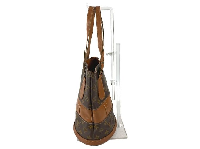 Borsa Tote Bucket PM Monogram Louis Vuitton Marrone - vista 4