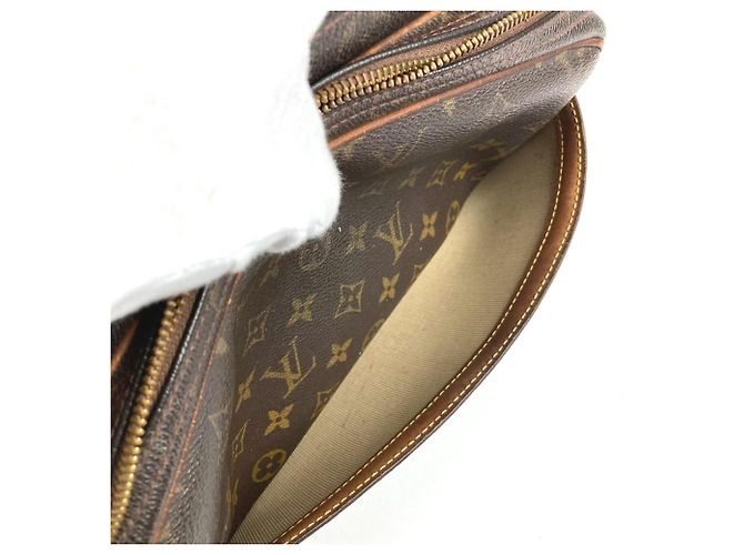 Borsa a tracolla Reporter PM Monogramma Louis Vuitton Marrone - vista 13