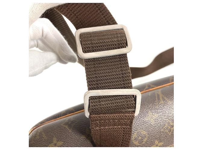 Borsa a tracolla Reporter PM Monogramma Louis Vuitton Marrone - vista 16