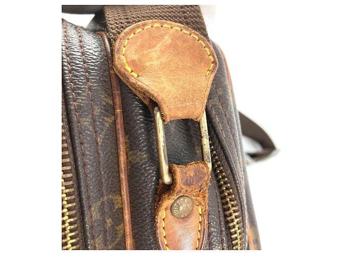 Borsa a tracolla Reporter PM Monogramma Louis Vuitton Marrone - vista 17