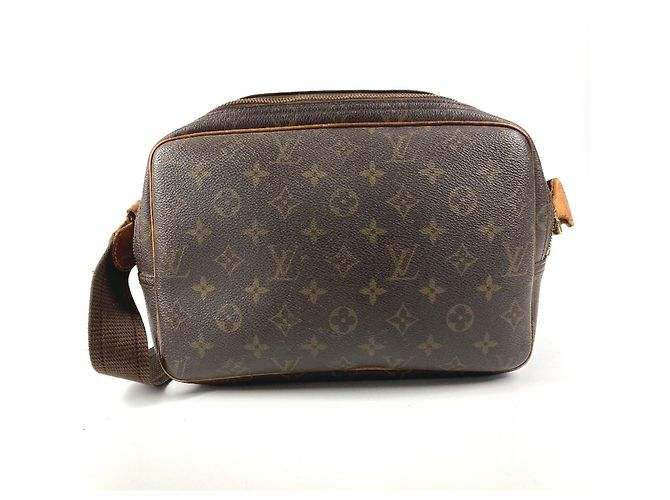 Borsa a tracolla Reporter PM Monogramma Louis Vuitton Marrone - vista 2