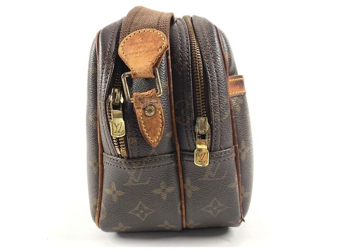 Borsa a tracolla Reporter PM Monogramma Louis Vuitton Marrone - vista 3