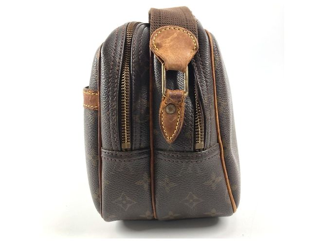 Borsa a tracolla Reporter PM Monogramma Louis Vuitton Marrone - vista 4