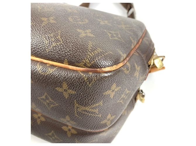 Borsa a tracolla Reporter PM Monogramma Louis Vuitton Marrone - vista 8