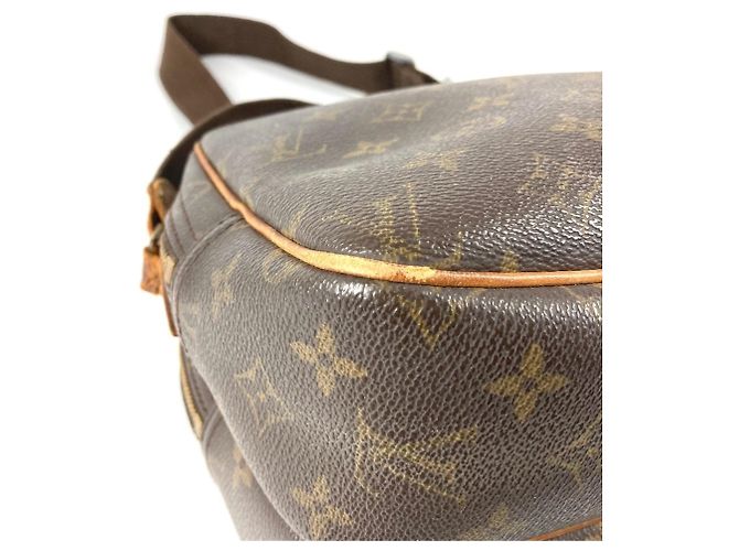 Borsa a tracolla Reporter PM Monogramma Louis Vuitton Marrone - vista 9