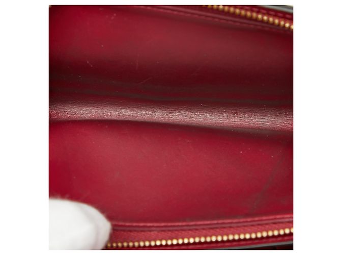 Cartera Compacta Bi-fold Monogram Flore Louis Vuitton Castaño Fucsia Monograma - vista 9