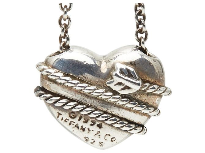 Collana Freccia Cuore Tiffany & Co. Argento - vista 3
