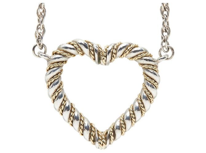 Collana a forma di cuore Twist di Tiffany & Co. Argento D'oro - vista 2
