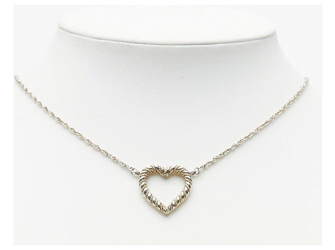 Collana a forma di cuore Twist di Tiffany & Co. Argento D'oro - vista 8