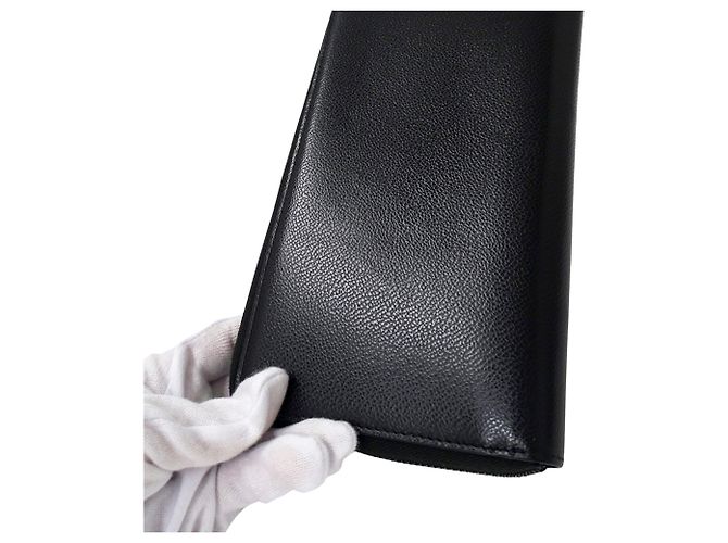 Prada Men's Long Bill Wallet Black - view 10