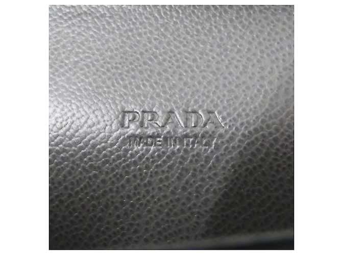 Prada Men's Long Bill Wallet Black - view 5