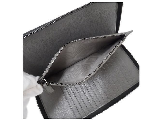 Prada Men's Long Bill Wallet Black - view 8