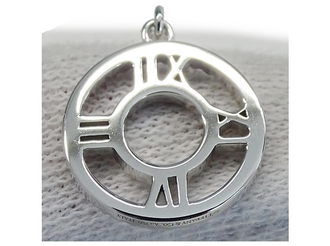 Collana Atlas in oro bianco e diamanti per donna di Tiffany & Co. - vista 11
