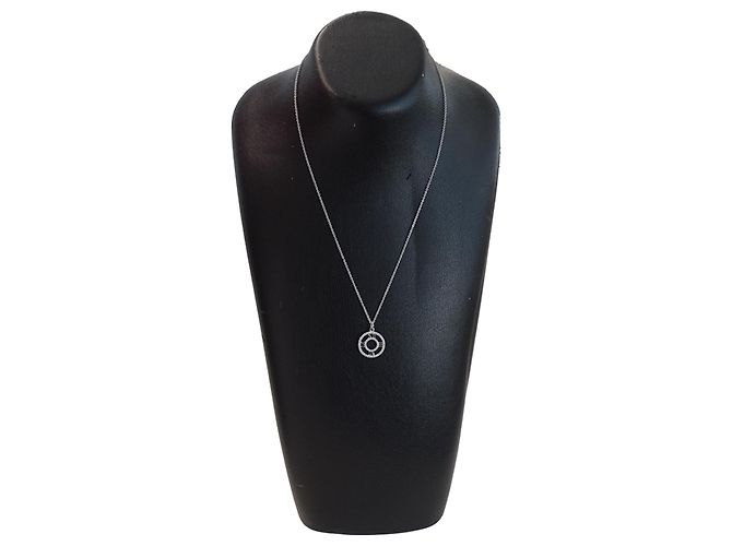 Collana Atlas in oro bianco e diamanti per donna di Tiffany & Co. - vista 8