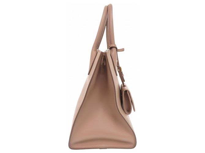 Borsa in pelle Saffiano Monocromatica 1BA155 di Prada Beige - vista 5