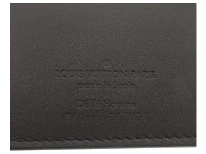 Brazza Louis Vuitton Long Wallet in Black Leather - view 8