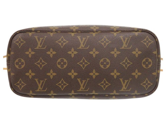 Borsa Louis Vuitton Neverfull PM Marrone Rosa Monogramma - vista 3