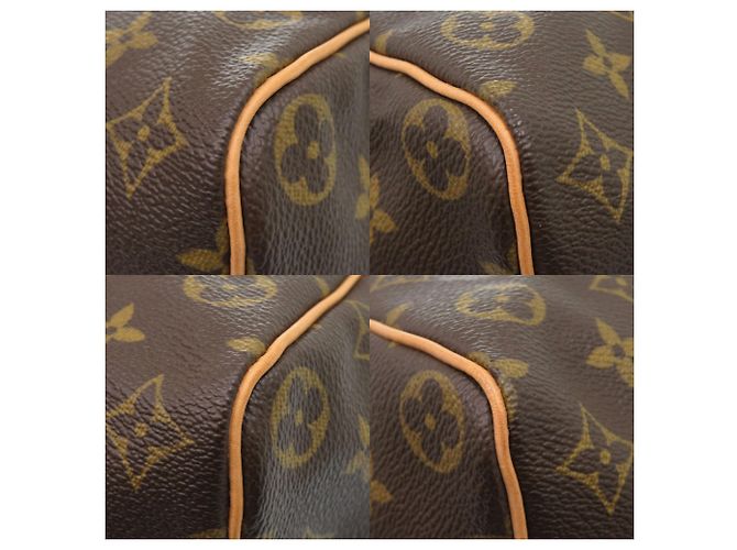 Borsa Louis Vuitton Speedy 35 Monogram Marrone Monogramma - vista 4