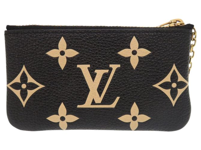 Monedero de cuero Monogram Empreinte Louis Vuitton Negro - vista 2
