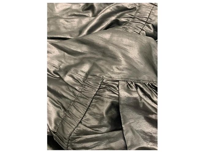 Isabel Marant Soya Mini Kleid aus schwarzer Seide - Ansicht 5
