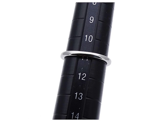 Platin-Diamant-Bandring Tiffany & Co. Silber - Ansicht 10
