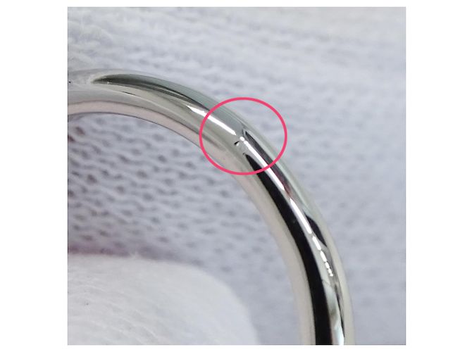 Platin-Diamant-Bandring Tiffany & Co. Silber - Ansicht 12
