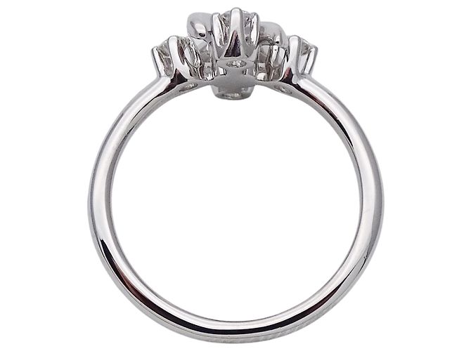 Platin-Diamant-Bandring Tiffany & Co. Silber - Ansicht 5