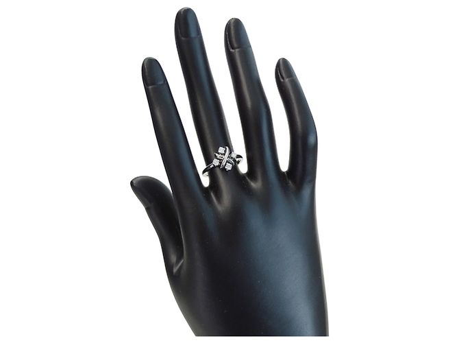 Platin-Diamant-Bandring Tiffany & Co. Silber - Ansicht 8