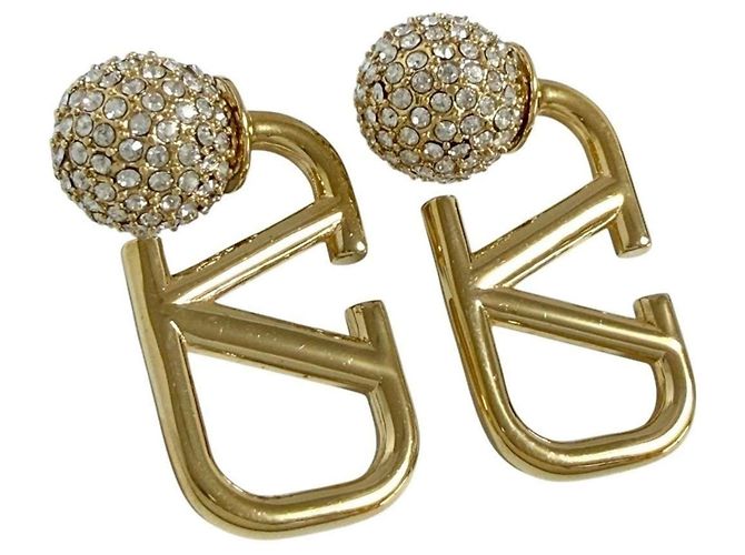 Pendientes Valentino Mujer V Logo Signature - Bola de Cristal - vista 2