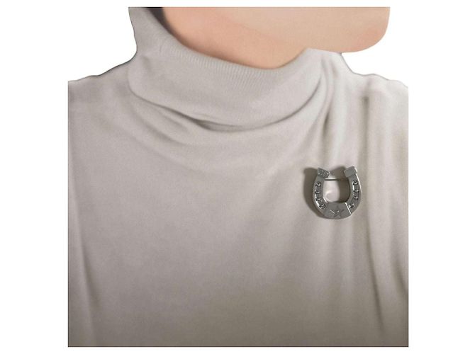 Spilla a forma di ferro di cavallo da uomo Christian Dior - vista 9