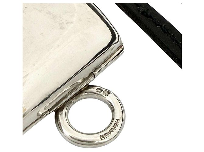 Hermès Collana Pendente Unisex Lanieres Porta Pillole Hermes Argento - vista 9
