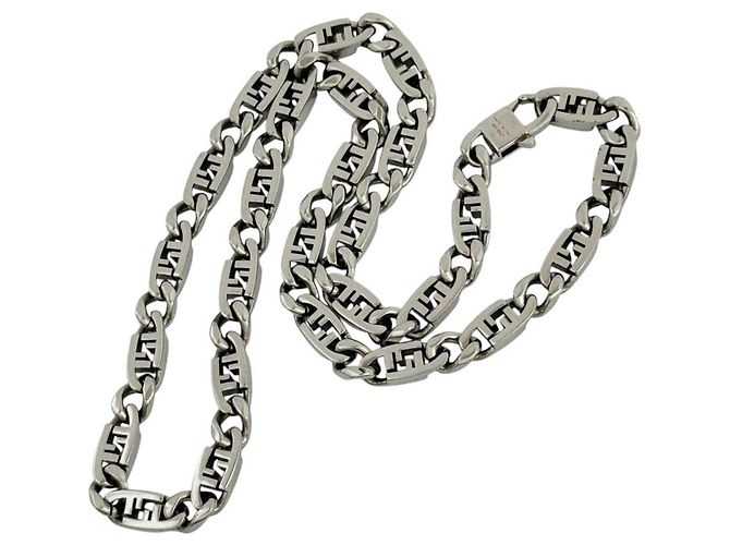 Collana a catena Auroch da uomo Fendi - vista 2