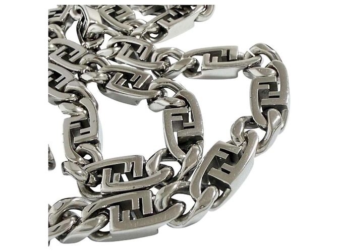 Collana a catena Auroch da uomo Fendi - vista 5