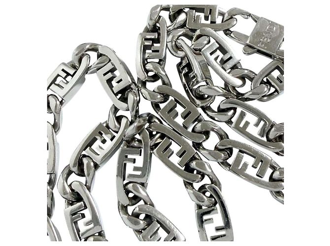 Collana a catena Auroch da uomo Fendi - vista 6