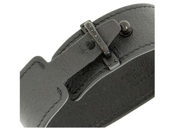 Bracciale largo con charm da uomo Louis Vuitton Nero - vista 6