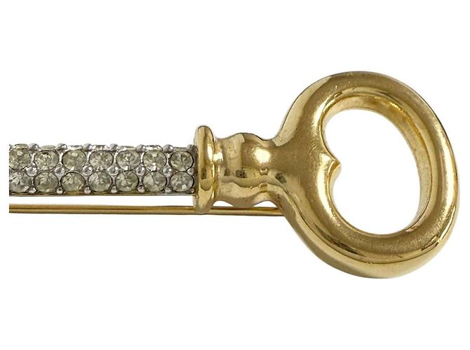 Metall- und Strassbrosche von Givenchy - Ansicht 4