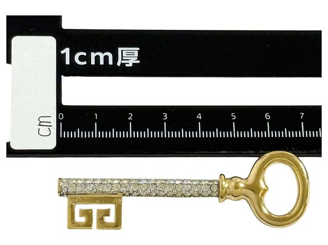 Metall- und Strassbrosche von Givenchy - Ansicht 9