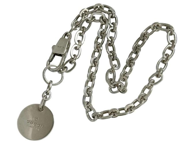 Collana con Pendente in Argento Sterling Gucci - vista 2