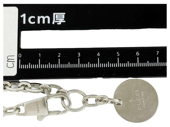 Collana con Pendente in Argento Sterling Gucci - vista 9