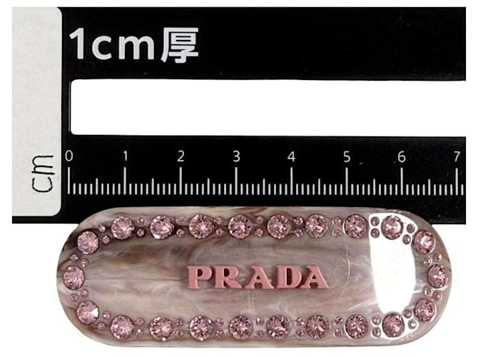 Fermaglio per Capelli Plex da Donna Prada in Rosa - vista 10