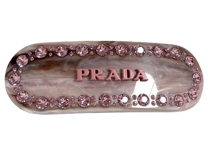 Fermaglio per Capelli Plex da Donna Prada in Rosa - vista 2