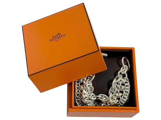 Hermès Bracciale Charm Donna Hermes Chaine d'Ancre Etcetera SH 925 - vista 10