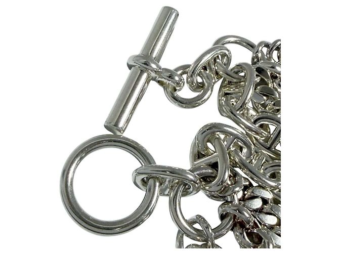 Hermès Bracciale Charm Donna Hermes Chaine d'Ancre Etcetera SH 925 - vista 3
