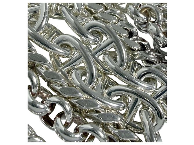 Hermès Bracciale Charm Donna Hermes Chaine d'Ancre Etcetera SH 925 - vista 5